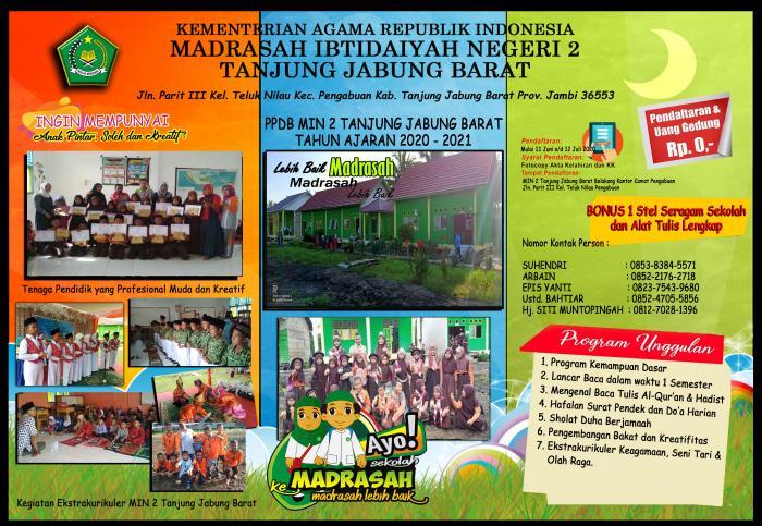 PENERIMAAN PESERTA DIDIK BARU TA 2020/2021