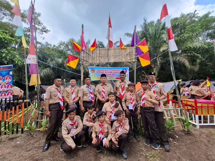 MIN 2 Tanjung Jabung Barat Berpartisipasi di Jambore Pengabuan