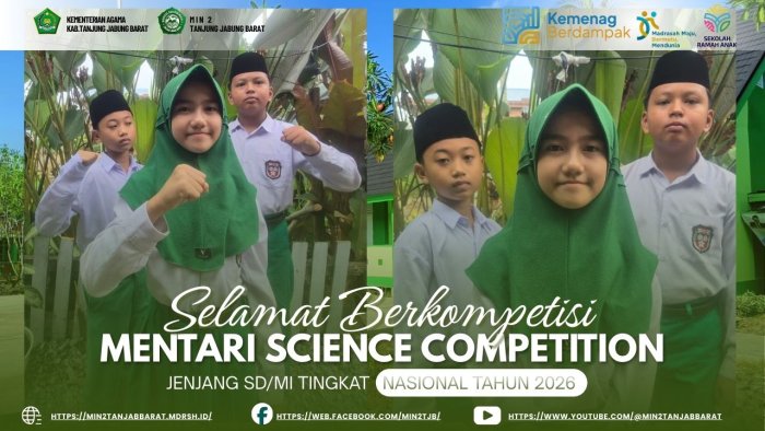 634 Peserta Se-Indonesia, Mampukah Tiga Siswa MIN 2 Tanjung Jabung Barat Tembus Babak Selanjutnya?