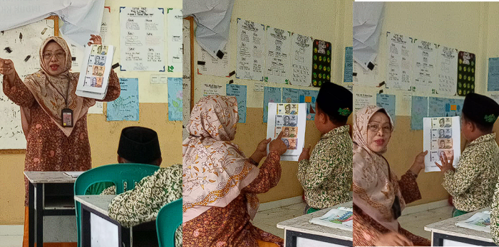Pembelajaran Bahasa Indonesia Kelas IV MIN 2 Tanjung Jabung Barat Gunakan Media Gambar Uang