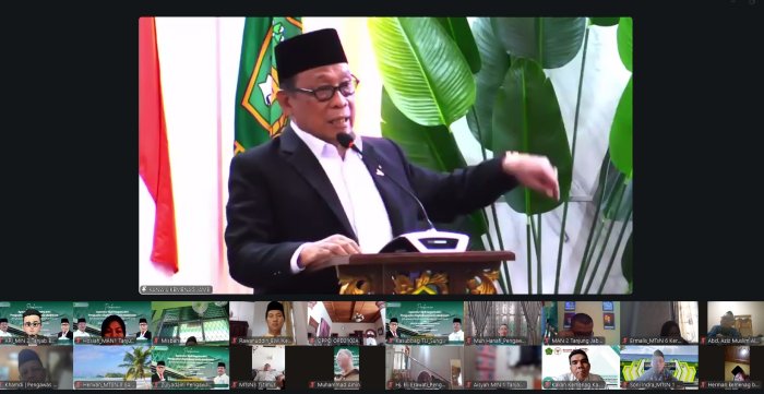 MIN 2 Tanjung Jabung Barat Ikuti Pembinaan ASN dan Digitalisasi