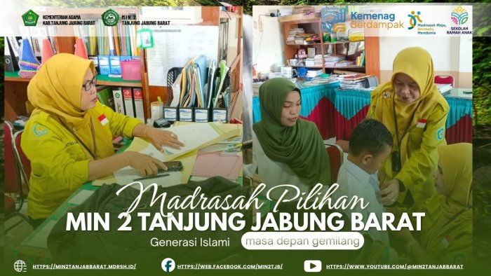 MIN 2 Tanjung Jabung Barat Buka Penerimaan Murid Baru Gelombang II Tahun Ajaran 2026–2027