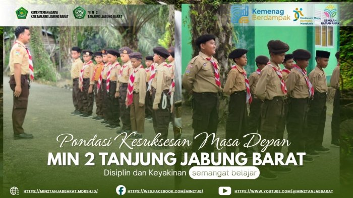 Siswa MIN 2 Tanjung Jabung Barat Asah Kedisiplinan Melalui Ekstrakurikuler Pramuka Siswa MIN 2 Tanjung Jabung Barat Asah Kedisiplinan Melalui Ekstrakurikuler Pramuka