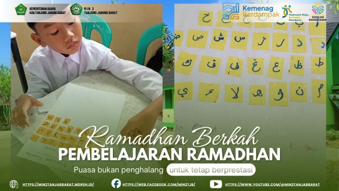Siswa MIN 2 Tanjung Jabung Barat Belajar Huruf Hijaiyah